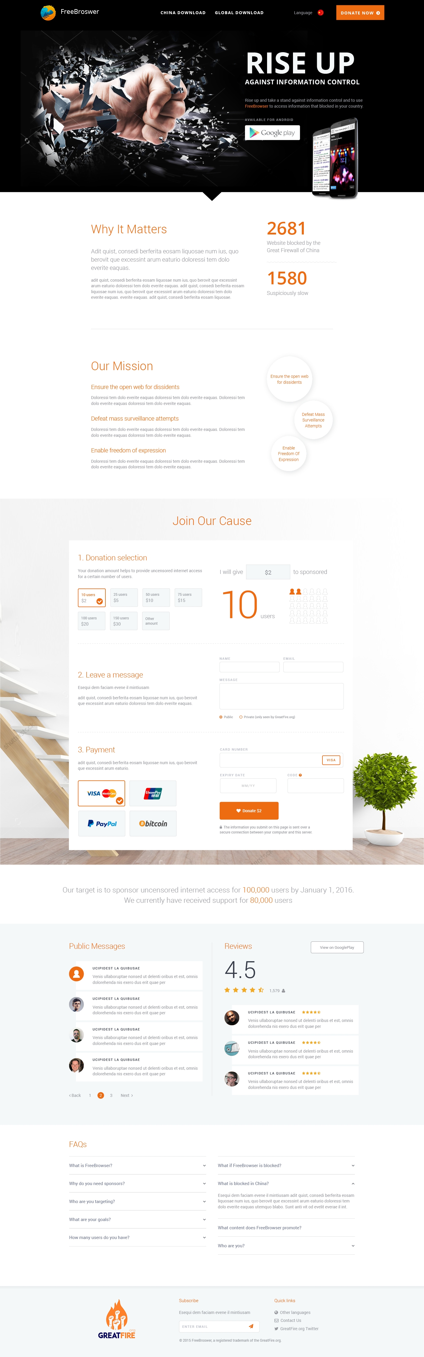 Landing Page