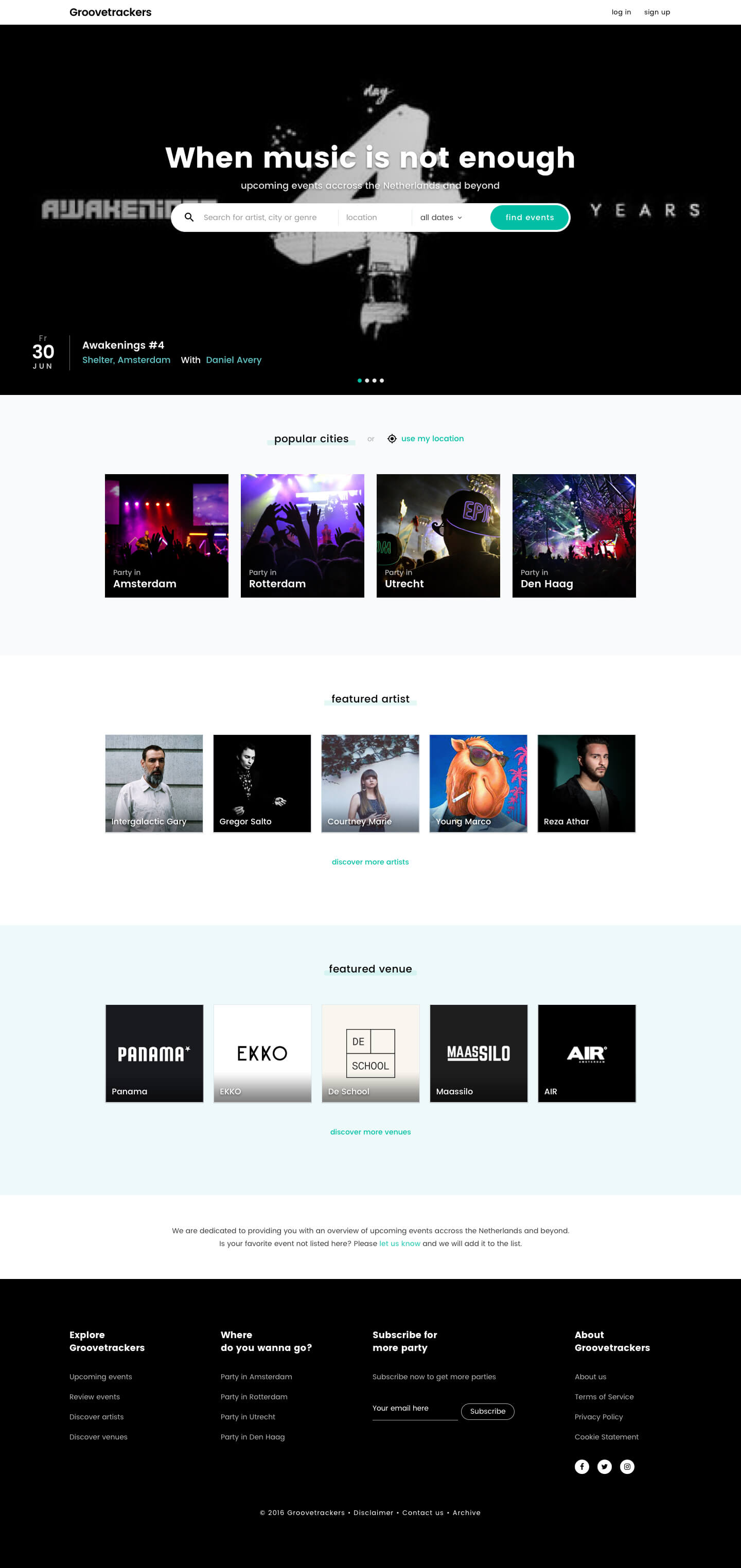 homepage